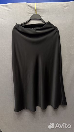 Юбка атласная