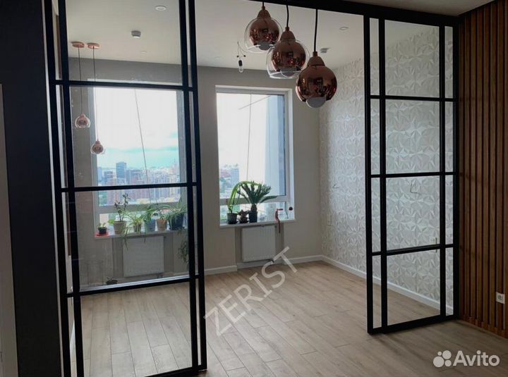 Перегородки из стекла