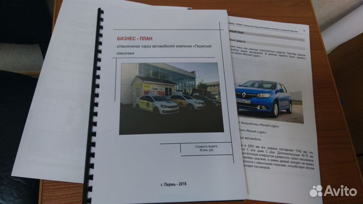 Разработка бизнес-плана, тэо, фин. модель