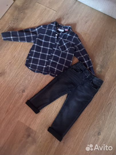 Вещи пакетом на мальчика 98 104 zara