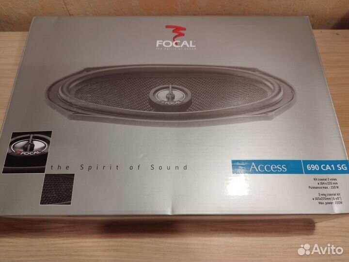 Автоакустика Focal Access 690 CA 1 SG овалы