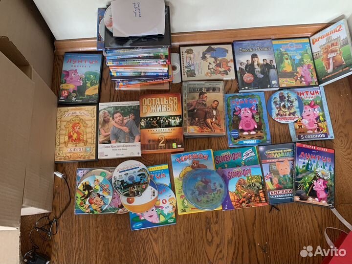 DVD диски мультфильмы