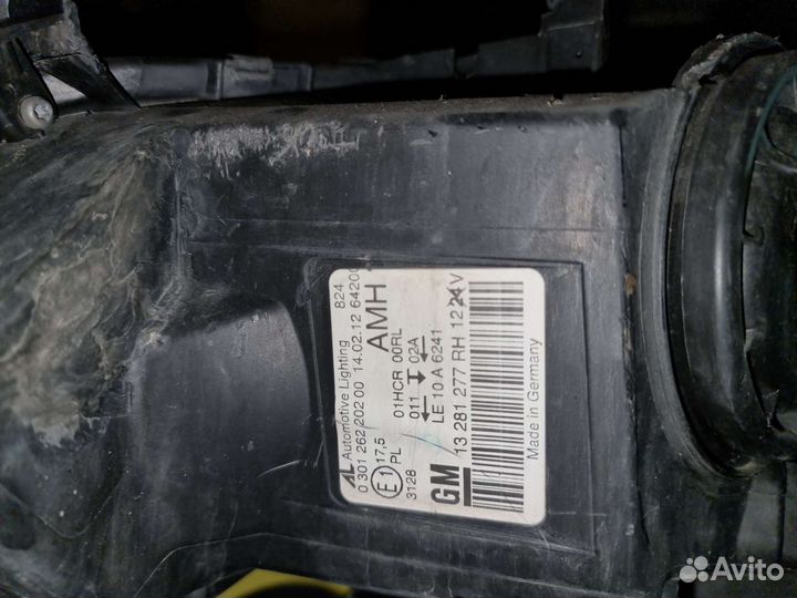 Фара правая Opel astra j gtc