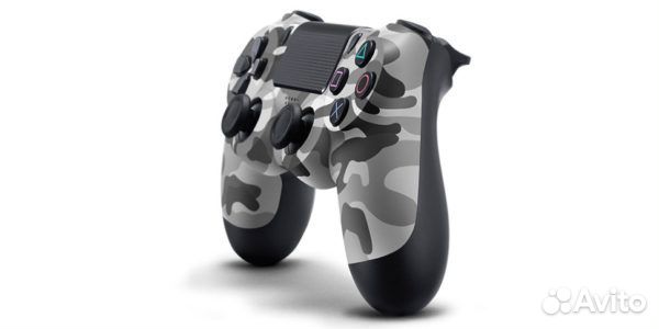Dualshock 4 серый камуфляж