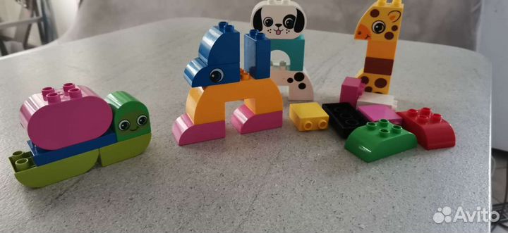 Lego duplo веселые зверушки 10573