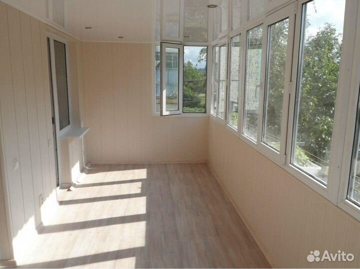 Остекление балконов и лоджий