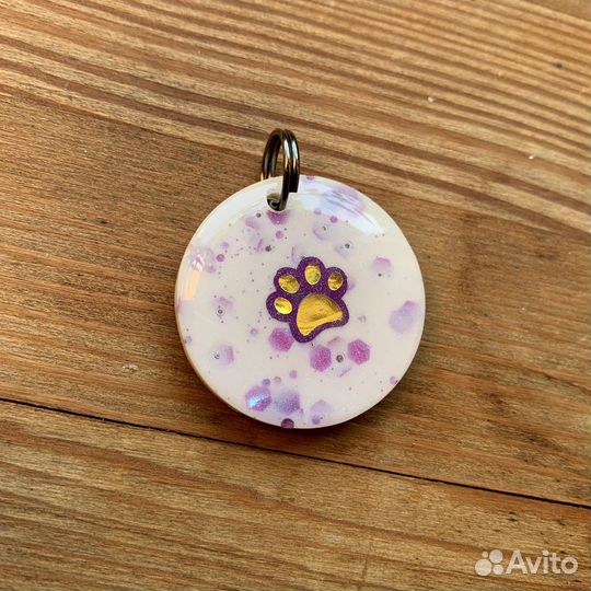 Адресник для собак и кошек с QR - кодом