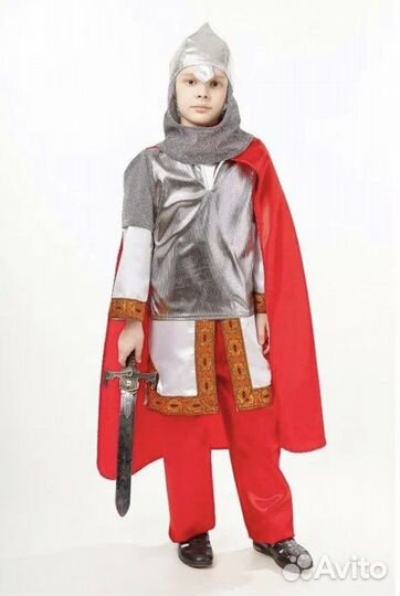 Костюм карнавальный богатырь 146