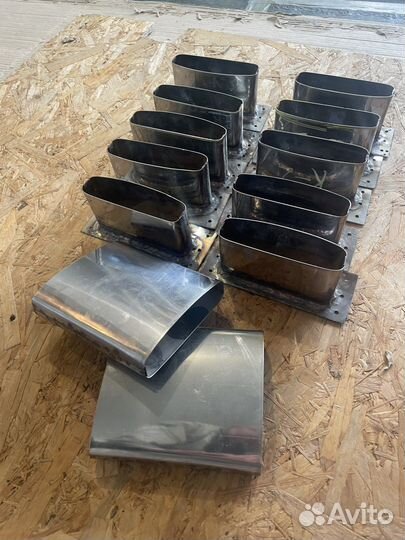 Воздуховод плоскоканальный гибкий 50х140 wolf