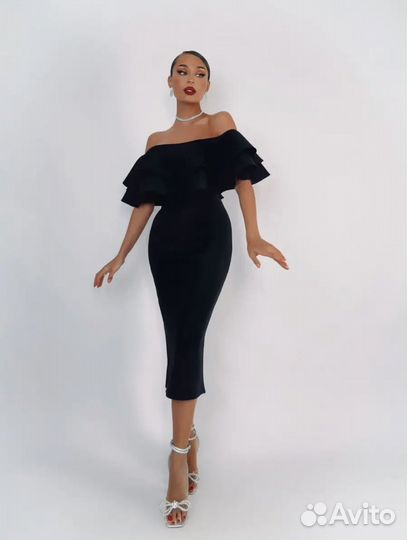 Платье черное 48-50