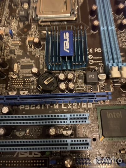 Материнская плата asus P5G41-M