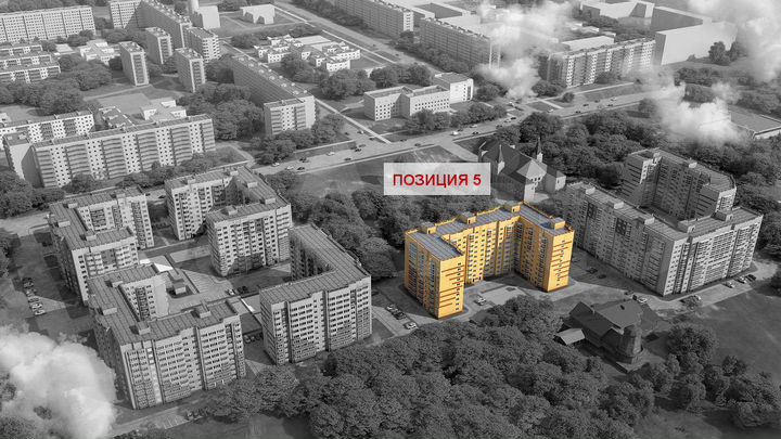 2-к. квартира, 64,7 м², 4/9 эт.