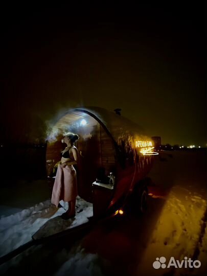 Баня сауна на колесах аренда доставка