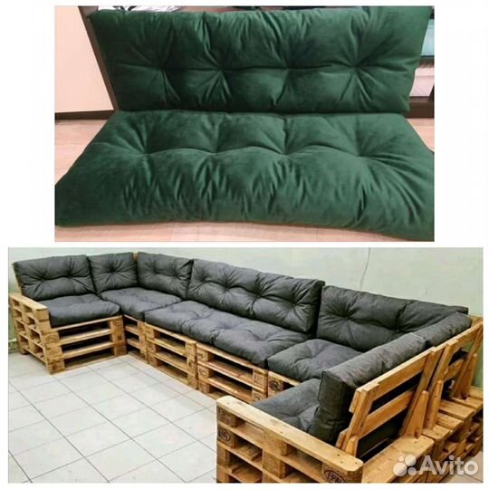 Подушки на шезлонги, на лавки, скамейки