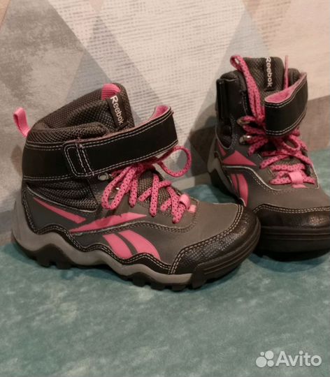 Ботинки демисезонные д/девочки Reebok/ 29 р-р