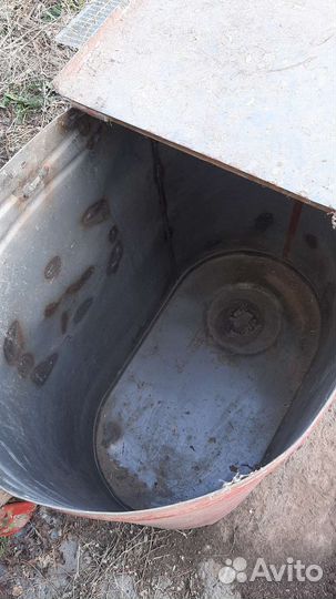 Бочка металлическая из нержавейки