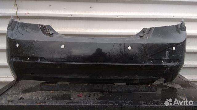 Бампер задний хетчбэк Geely Emgrand