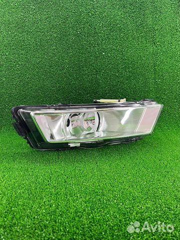 Птф правая skoda rapid 12-17