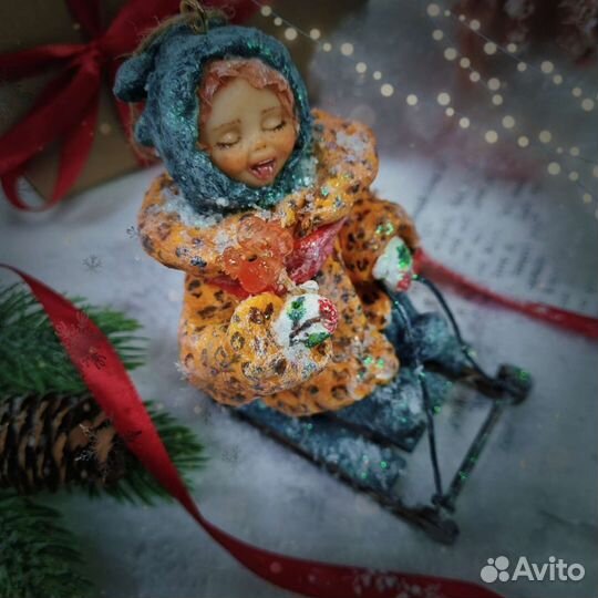 Ватные игрушки 