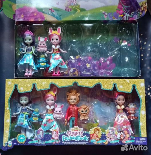 Enchantimals зимние и королевские