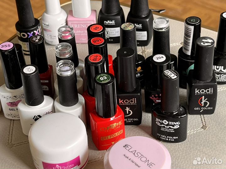 Набор для маникюра, гель лаки