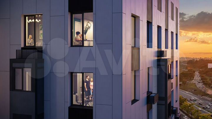 1-к. квартира, 35,4 м², 7/25 эт.