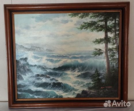 Картина маслом на холсте ROY turner