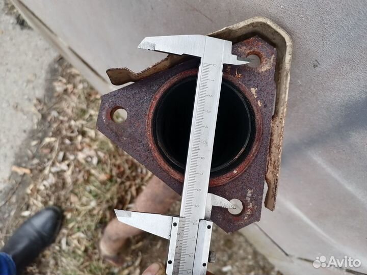 Гофра.Приемная труба глушителя