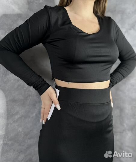 Комплект топ и юбка