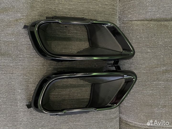 Продам оригинальные накладки выхлопа на бмв Х6 G06