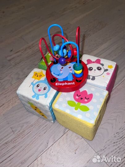 Развивающие игрушки для малышей 0+