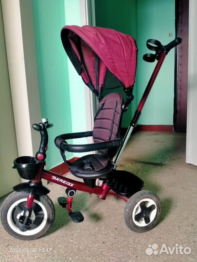 Детский велосипед Kreiss Премиум с тентом