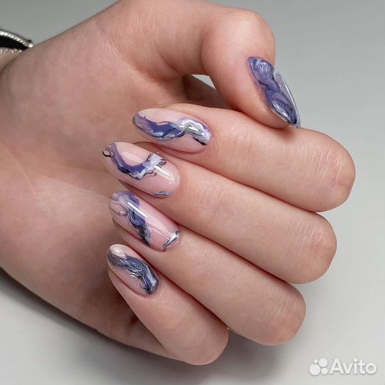 Маникюр с гель лаком