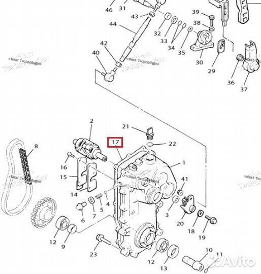 Sn-000091 Kost Gasket Прокладка Крышки кпп Для Yam