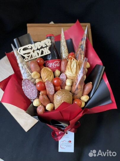 Съедобные букеты для мужчин