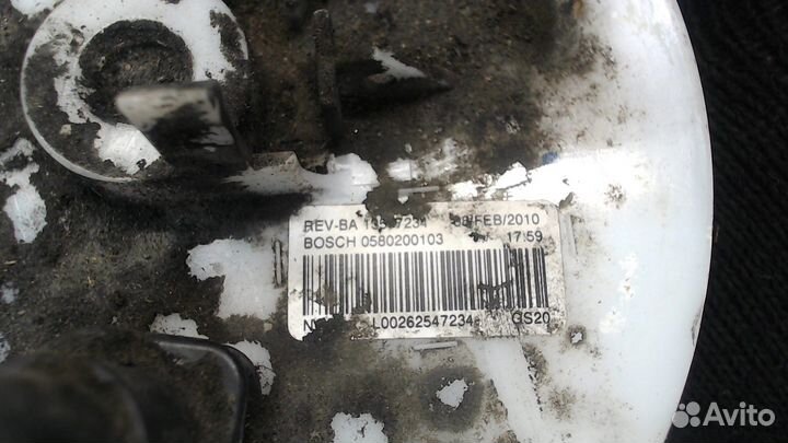 Насос топливный электрический Opel Astra J, 2010