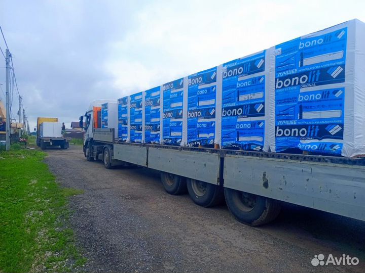 Пеноблоки с завода Бонолит