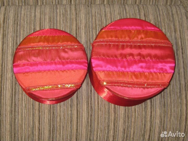 Набор шкатулок для рукоделия (2 шт, новые)