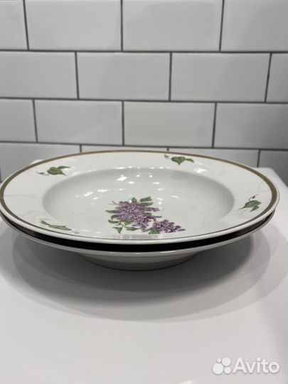 Забронировано Сервиз Дулево сирень СССР ретро