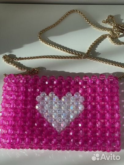 Сумочки из акриловых бусин
