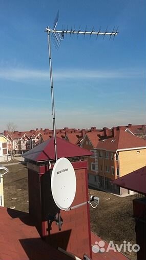 Установка Триколор тв, мтс, Эфирного тв