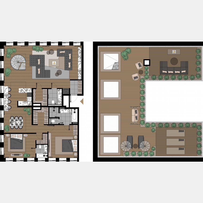 2-к. апартаменты, 148,2 м², 23/23 эт.