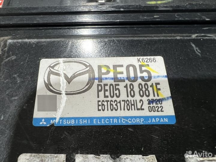Блок управления двигателем Mazda