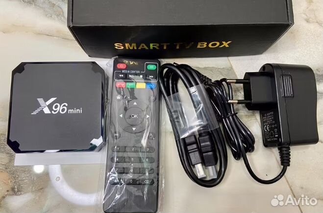 Смарт тв TV BOX X96