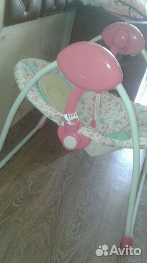 Детские электронные качели для новорожденных