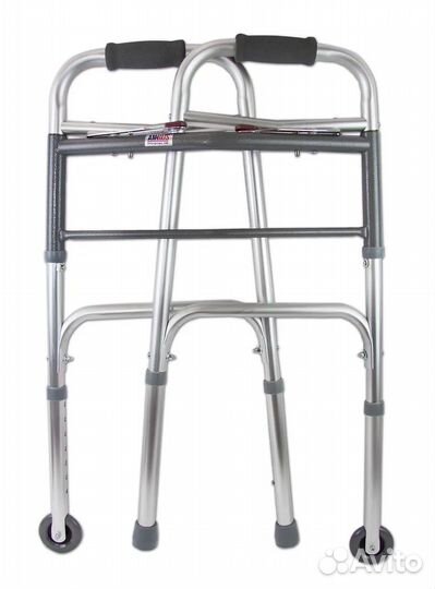 Ходунки для взрослых и пожилых amrus AMW2B75 на 2х