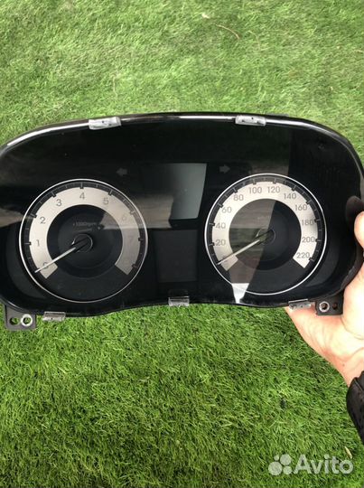 Щиток приборов Хендай Солярис супервижн АКПП