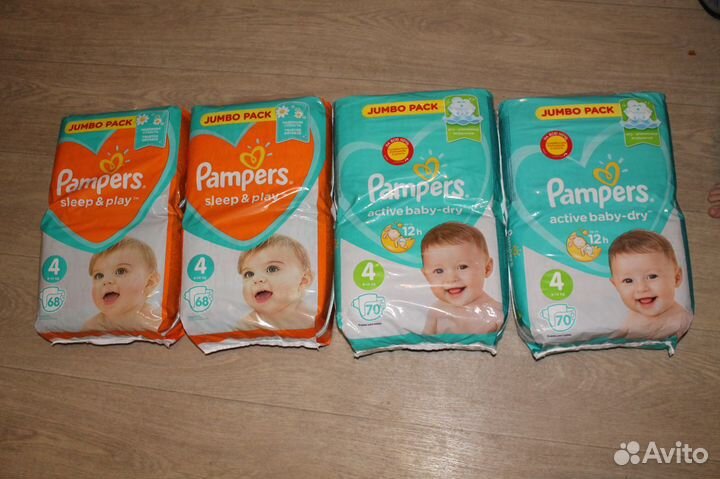 Подгузники Pampers activ, sleep&play №5 11-16 кг