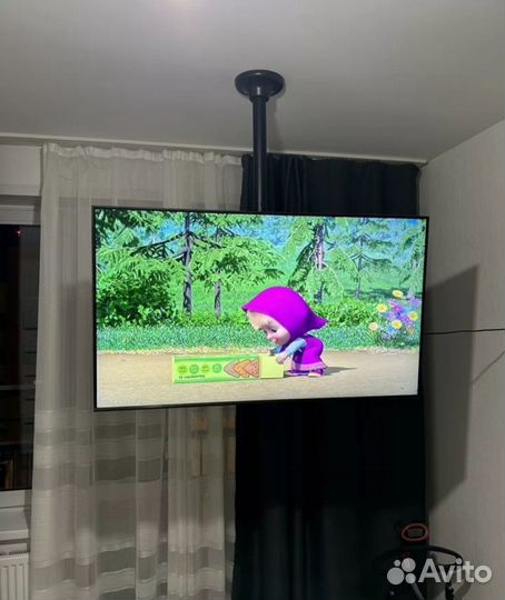 Муж на час Установка телевизора на стену без пыли