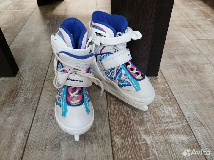 Коньки детские р. 27-30